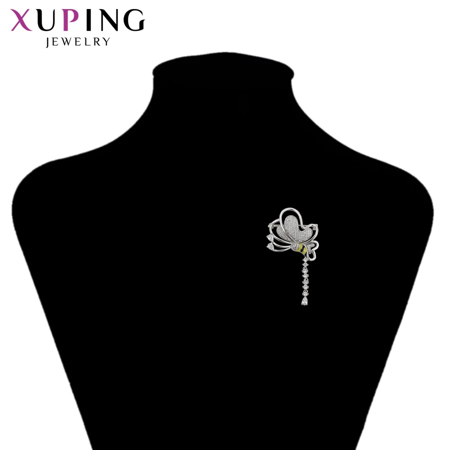 Xuping 11,11, особый, популярный, в форме бабочки, броши, амулеты, стильные, вечерние, изысканные, модные, лучший подарок для женщин, S188.1-броши-614