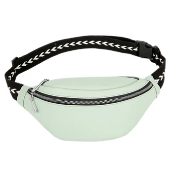 

Summer Soft Leather Women Bag One Shoulder Crossbody Dumpling Bag Wild Chain Chest Bag