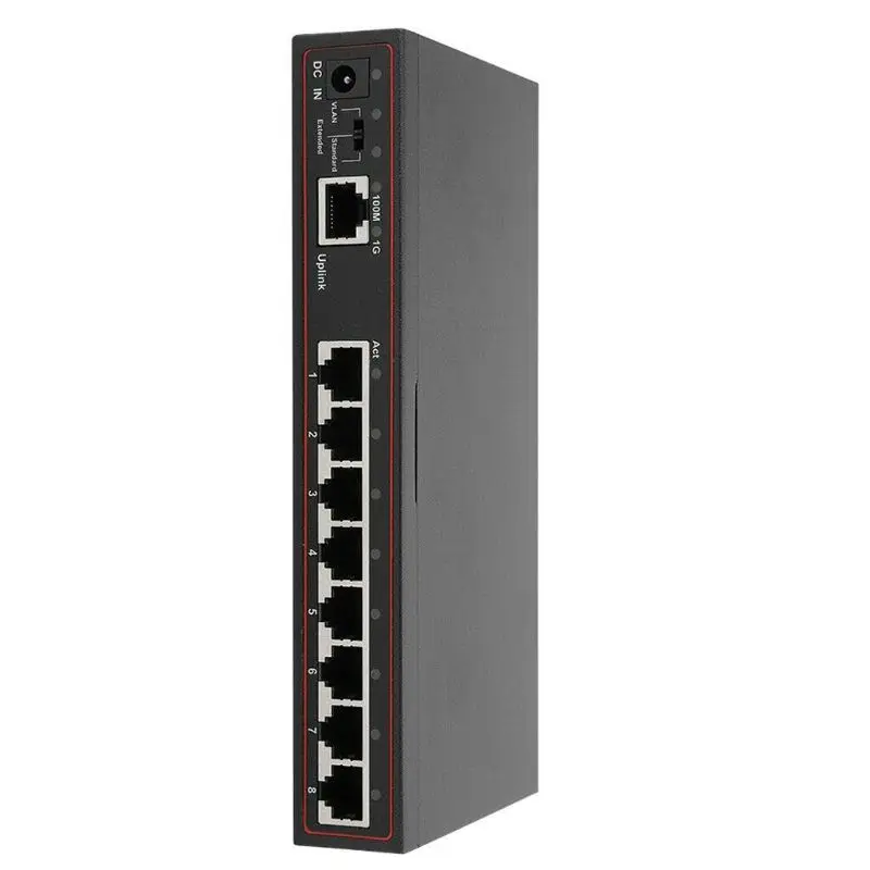 9 портов быстрая скорость LAN Ethernet Net-work Switch HUB мини настольный адаптер конвертер устройство US/UK/EU/AU Plug