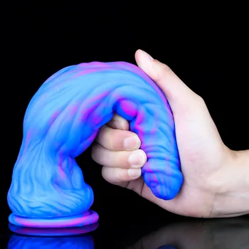 New Fantasy Realistic Dildo Animal  Large Anal Sex Toys Butt Massage For Men Women Big Anal Beads Liquid Silicone Penis Sex Shop 4