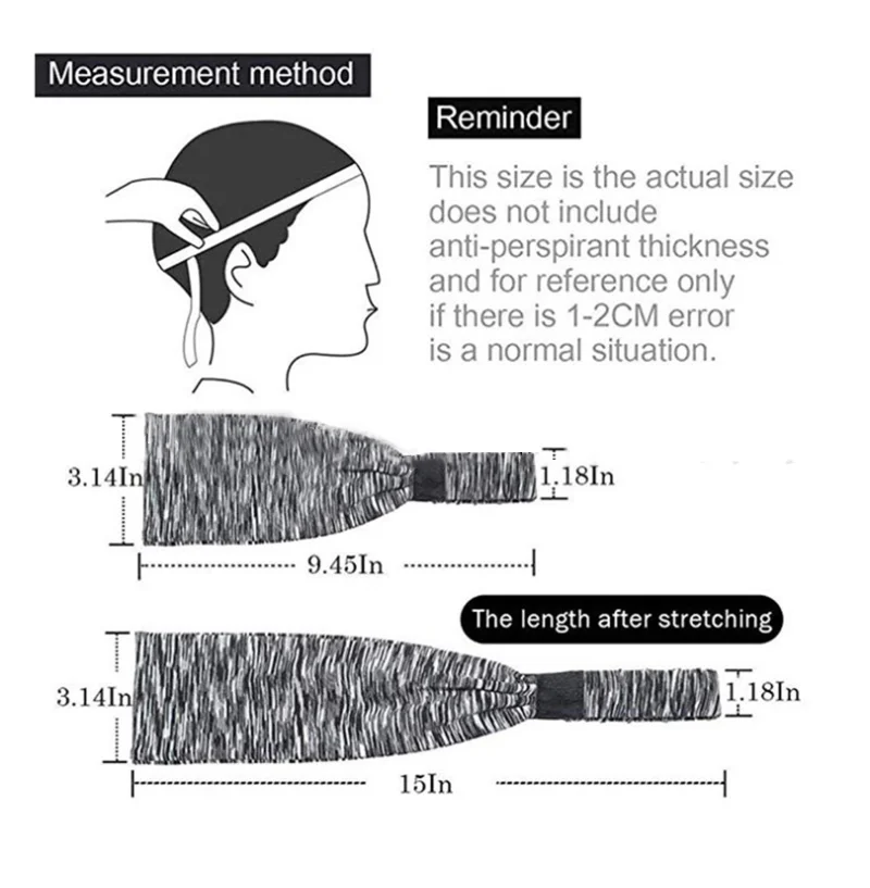 Унисекс Напульсник для бега спортивная повязка для занятий йогой Фитнес Пот повязка на голову для верховой езды повязка на голову спортивный головной платок пот теннис для игры в бадминтон