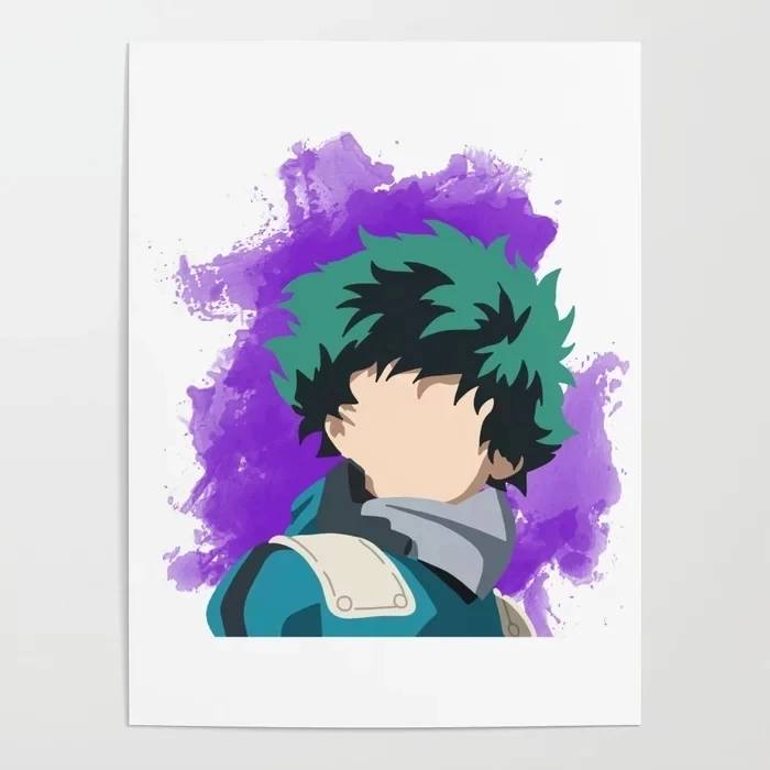 

Настенная Картина на холсте «Моя геройская Академия», домашний декоративный плакат с HD-печатью, минималистичный аниме, картина, Модульная картина для гостиной