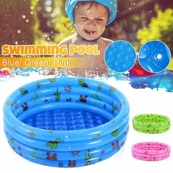 

100cm Safe PVC Cartoon Animal Round Children Swimming Pool Child Piscina Dry Pool Kids Inflatable Tank Outdoor Toy