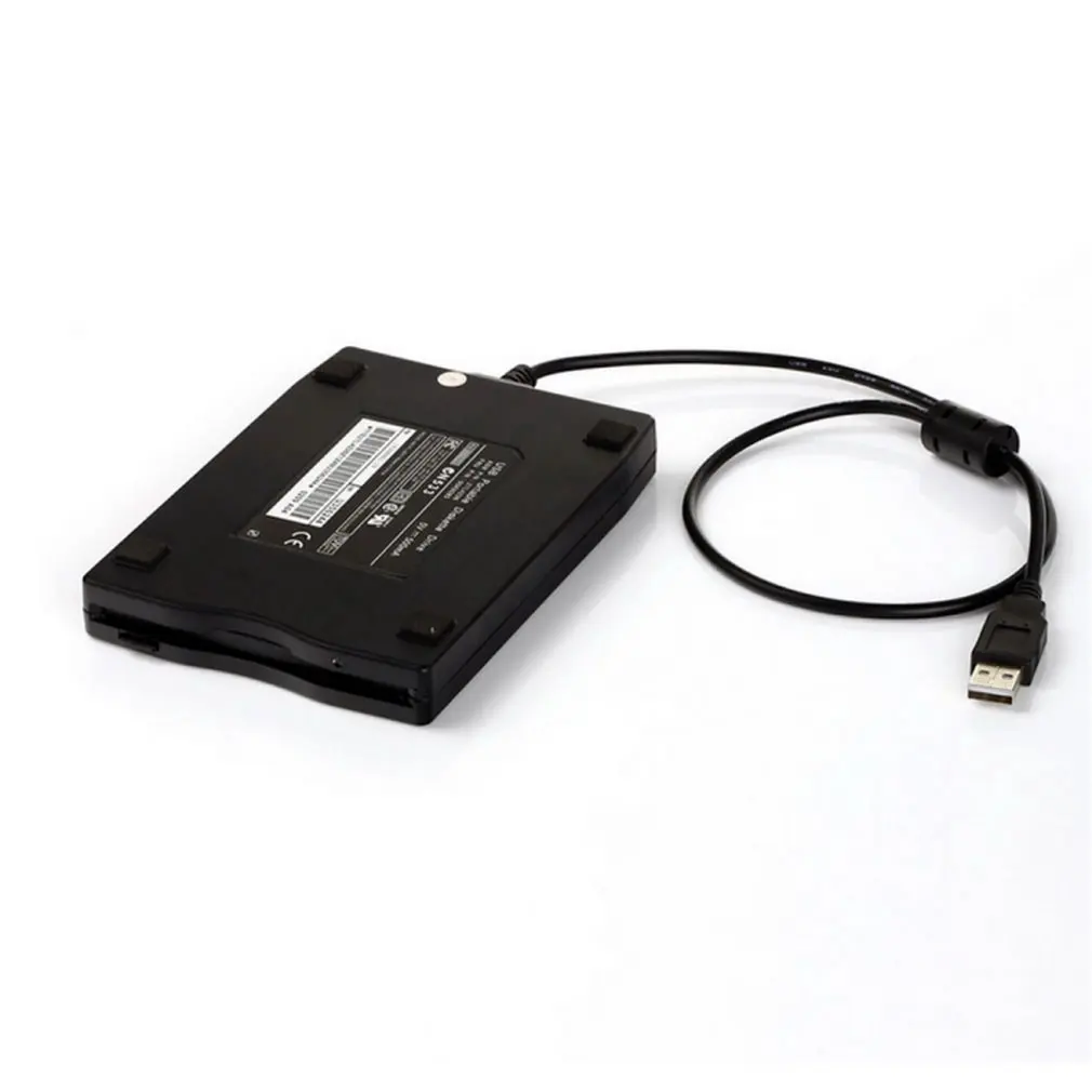Portable 3.5 inch USB Mobile Floppy Disk Drive 1.44MB External Diskette FDD for Laptop Notebook PC USB plug-and-play connection