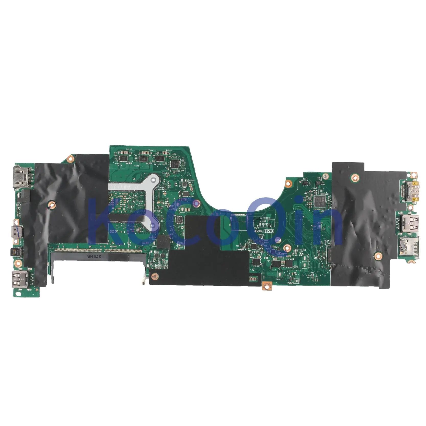New  KoCoQin Laptop motherboard For LENOVO YOGA 370 SR2ZV i7-7500U Mainboard LA-E291P