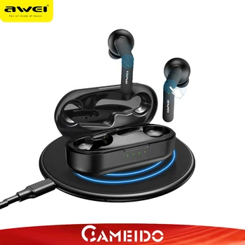 

AWEI T10C TWS Bluetooth V5.0 True Wireless In Ear Sport Earbuds In Ear Headset Ear Buds Sport TWS For Xiaomi