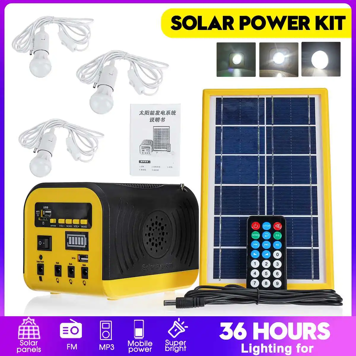 solar panel speaker