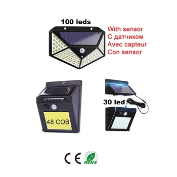 

Solar Rechargeable PIR Motion Sensor LED Garden Light Lawn lamp LEDs Outdoor Waterproof Fence Yard Pathway Night Lighting indoor