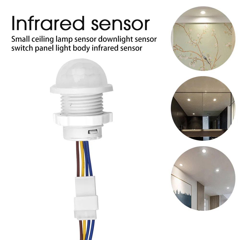 Light Switch PIR Sensor Detector LED Smart Switch 110V 220V PIR