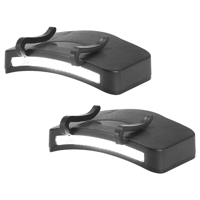 

2Pcs Clip On Cap Light Led Cap Light Cob Cap Visor Light Battery Powered Headlamp