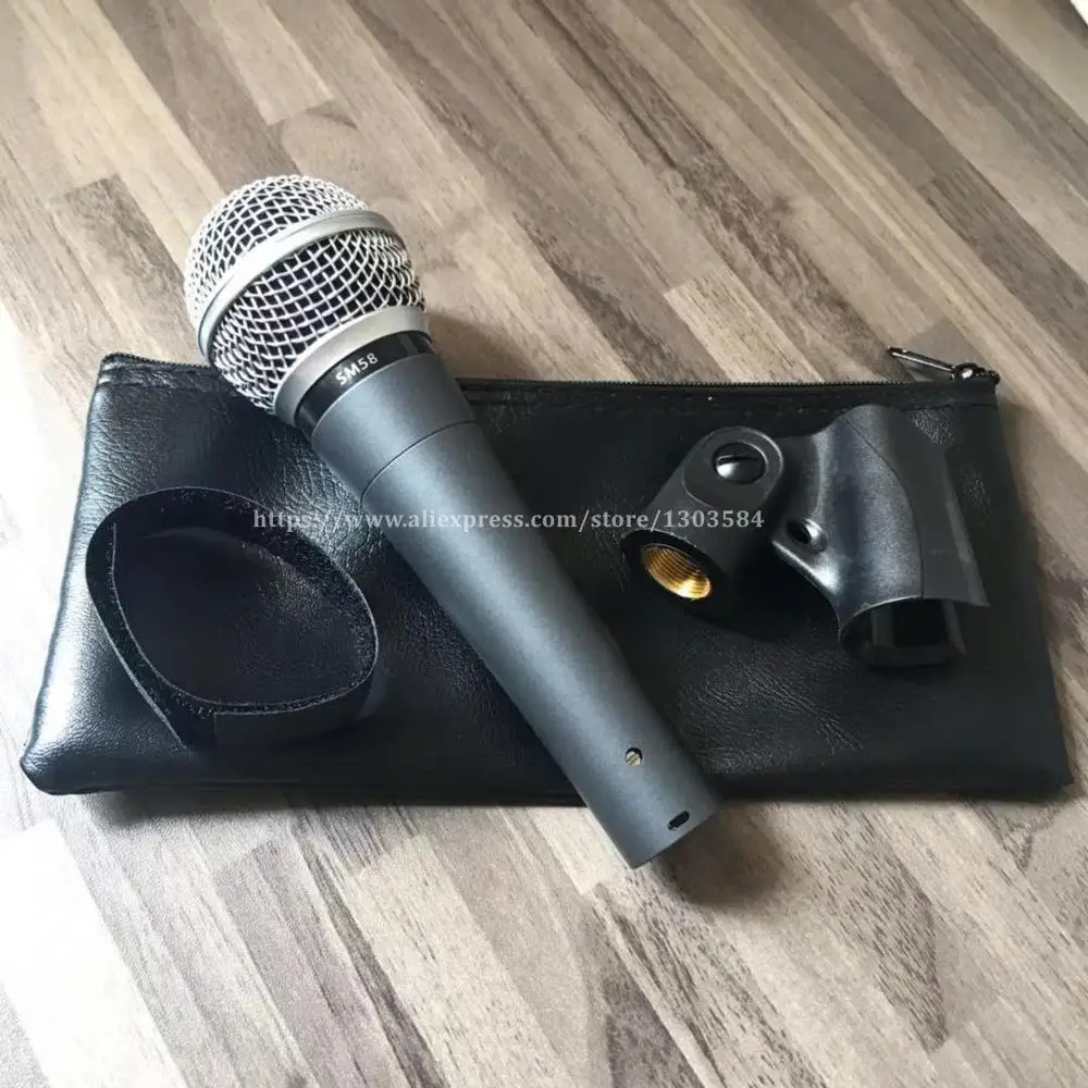 

High Quality Version SM58 58LC SM58LC Professional Cardioid Dynamic Handheld Karaoke Wired Microphone Microfone Microfono Mic