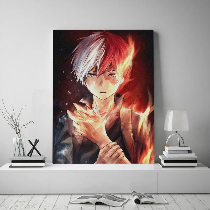 Shoto-Todoroki-My-Hero-Academia-anime-Canvas-poster-Painting-wall-Art-decor-Living-room-Bedroom-Study (1)