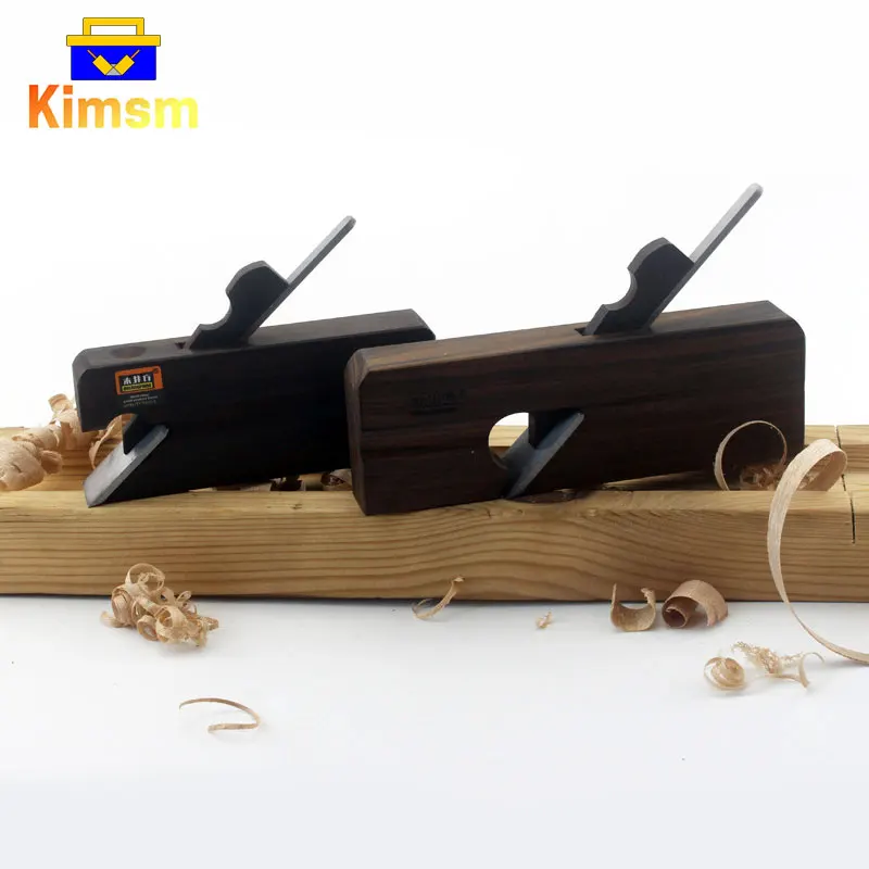Woodworking Hand Tools Wood Trimming Tool Ebony Plane for Woodworking Edge Wood Trimming for Carpenter European-style Ebony Mini Plane Bull-nose
