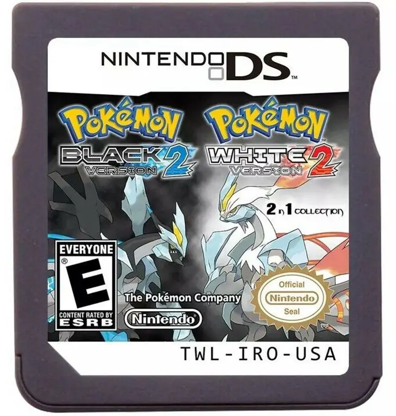 4 In 1 Pokemon Album 3ds Ndsl Game Naked Card Pocket Blackand White 2 Black And White Us Version Of The Card 3ds Card Pokemon Game Collection Cards Aliexpress