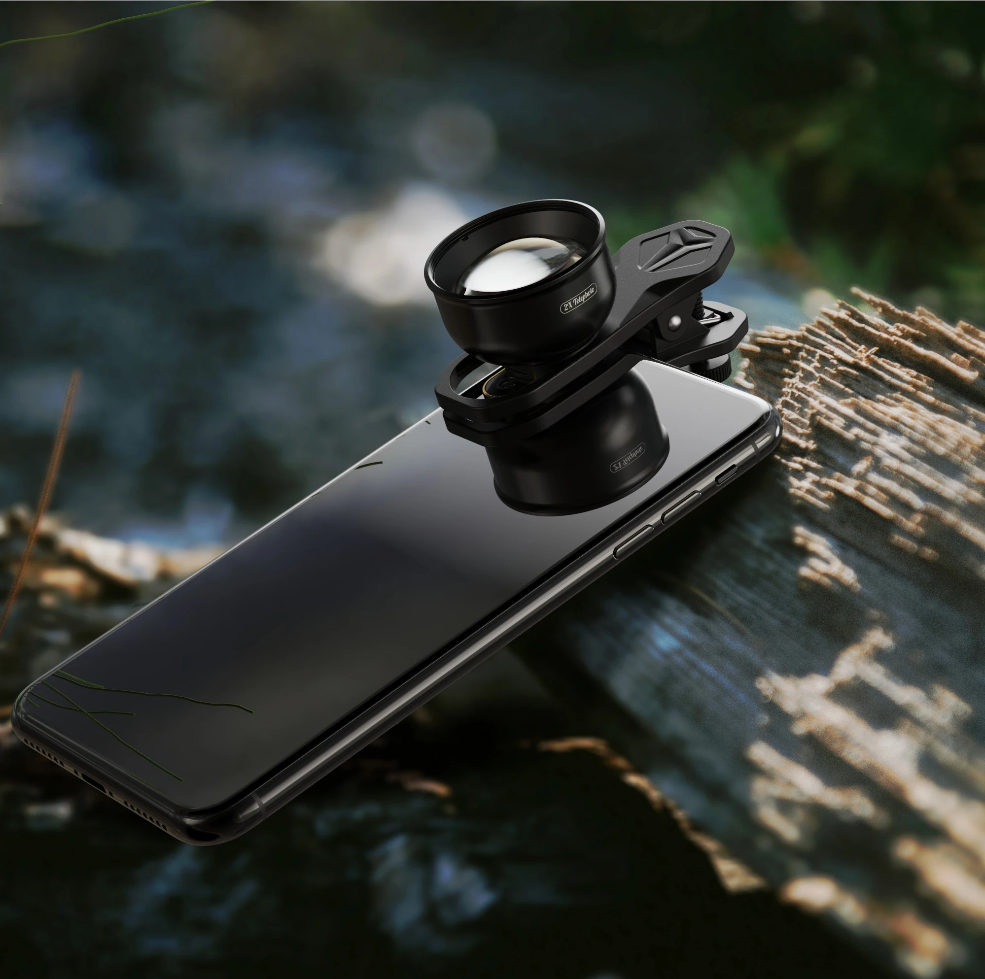 2x zoom lens for mobile