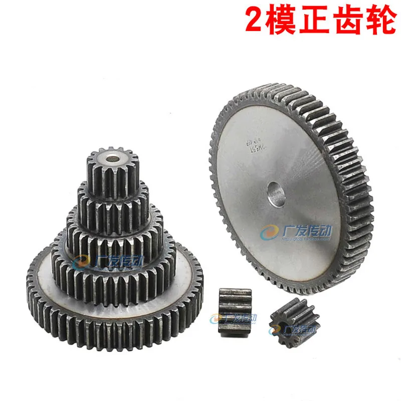 1 шт. spur gear 2 mod 60 зубьев 2M60T зуб номер 60 зубьев spur зубчатая шестерня толщина 20 мм