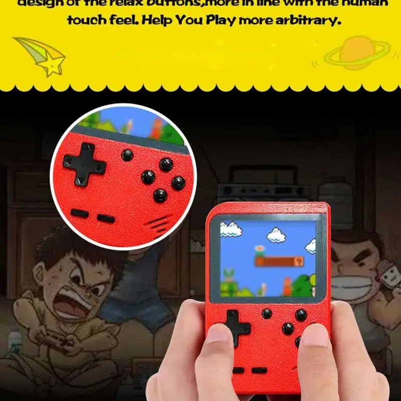 Новейшая Мини Портативная Ретро видео консоль портативная игра Advance Players Boy 8 Bit Встроенная Gameboy 400 игры для детей подарок