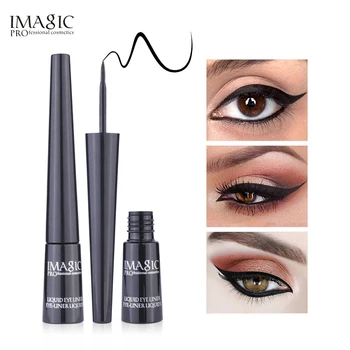 

IMAGIC 1PC new Beauty Black Long-lasting Waterproof Liquid Eyeliner Eye Liner Pen Pencil Makeup Cosmetic Tool