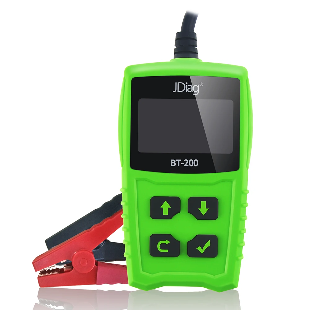 

JDiag FasCheck BT200 12V Auto Battery Tester Car Cranking and Charging System Test Scan Tool Battery Analyzer Diagnostic Tool