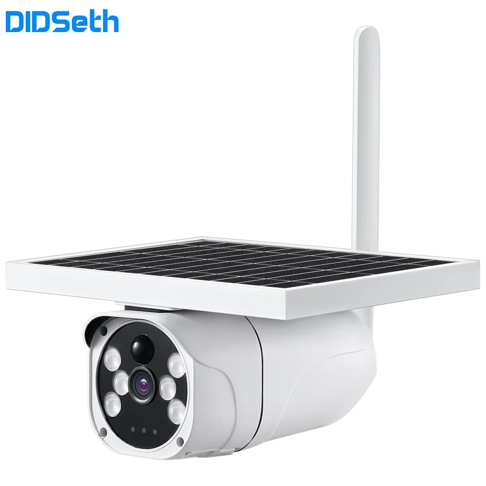 

4G SIM Card Solar IP Camera 2MP Wireless Security Surveillance IP67 Waterproof Outdoor Camera IR Night Vision Solar Powered Ca