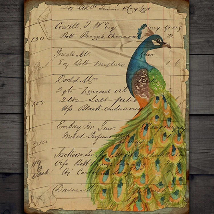 Peacock Plant Handmade Paper 4Sheets DIY Scrapbook Travel Diary Background Material scrapbook paper scrapbooking material scrapbook materials handmade craft paper diy craft materials handmade paper scrapbooking paper