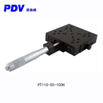 

PT110-50-100CH High Precision Manual Translation Stage Translation Stage Mobile Platform Translation Stage