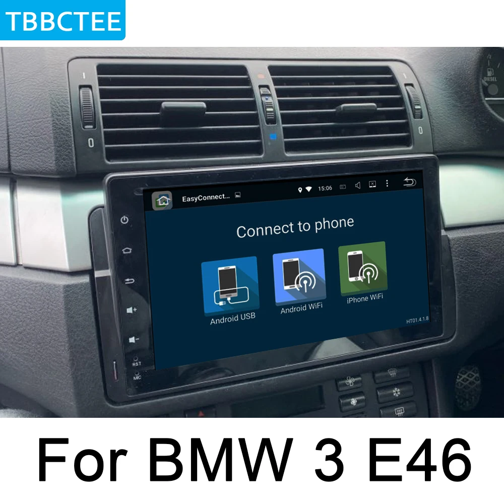 Excellent For BMW 3 Series E46 1998~2006 Android Car DVD GPS Navi player Navigation WiFi Bluetooth Mulitmedia system audio stereo Map HD 2