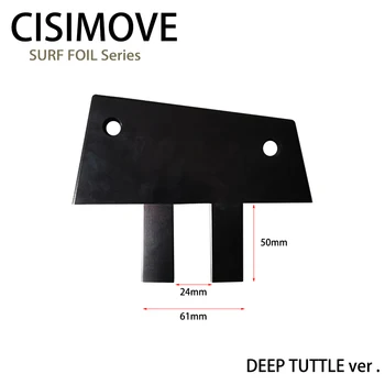 

CISIMOVE Black Aluminum deep tuttle adapter for hydrofoil aluminum mast