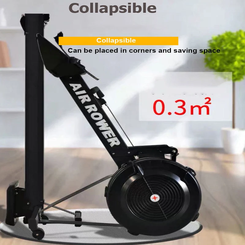 Foldable Wind Resistance Rowing Machine 5