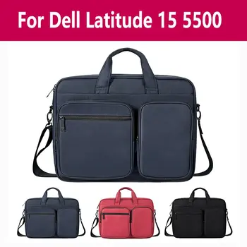 

2020 Business Portable Laptop Bag Waterproof Notebook Bag Simple Shoulder Handbag Briefcase Men For Dell Latitude 15 5500