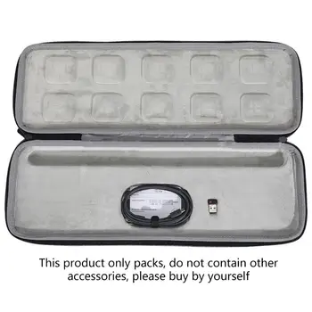 

EVA Hard Storage Case Protective Bag Box for Logitech-MX Keys Advanced Keyboard