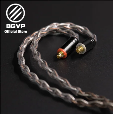 BGVP 6N OCC+ plata seda кабель hatibrido 2,5 мм 3,5 мм 4,4 мм DIY кабель MMCX межкамбийные Hifi кабель DM7