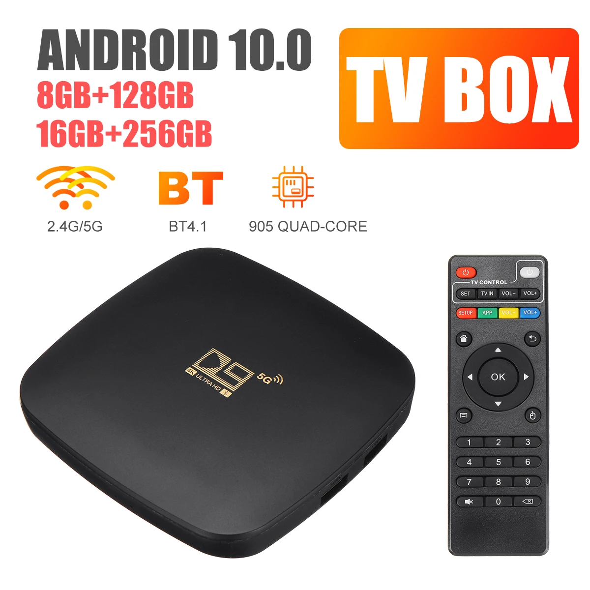 Android 10.0 TV BOX H10 Max TV Box 10 4G 64G 2.4G 5GWIFI H313 4K 3D  Bluetooth TV receiver 1080P Fast Set Top Youtube Set Top Box|Set-top Boxes|  - AliExpress