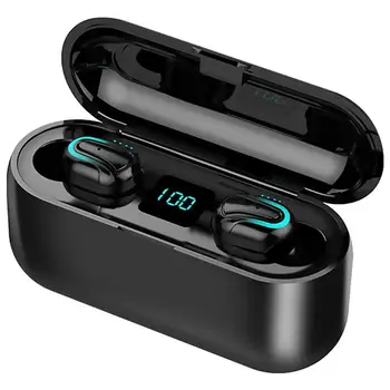 

TWS Wireless Bluetooth 5.0 Headset LED Display 8D Stereo Sound Waterproof Provide High-Speed Data Transmission Earbuds Earphones