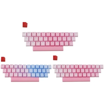 

Double Shot Backlit Keycaps RGB PBT 35 Keys 1.44mm for Cherry Mechanical Keyboard