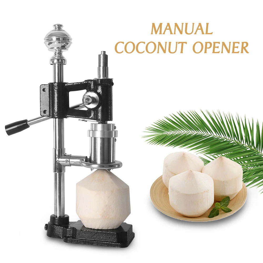 ITOP New Manual Green Coconut Opener Young Coconut Knife Tender Stainless Steel Coconut Opener Coconut Open Machine