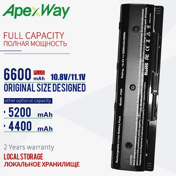 

4400mAh 11.1v Battery for Hp PI06 P106 PI06XL PI09 HSTNN-LB4N HSTNN-LB4O HSTNN-YB4N HSTNN-YB4O for Envy TouchSmart 14 15 17