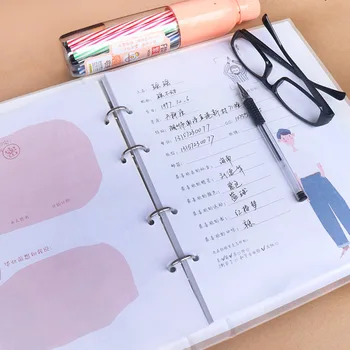 

BOY'S and GIRL'S Six Grade Album Retro Message Notebook GIRL'S Heart Cute Fair