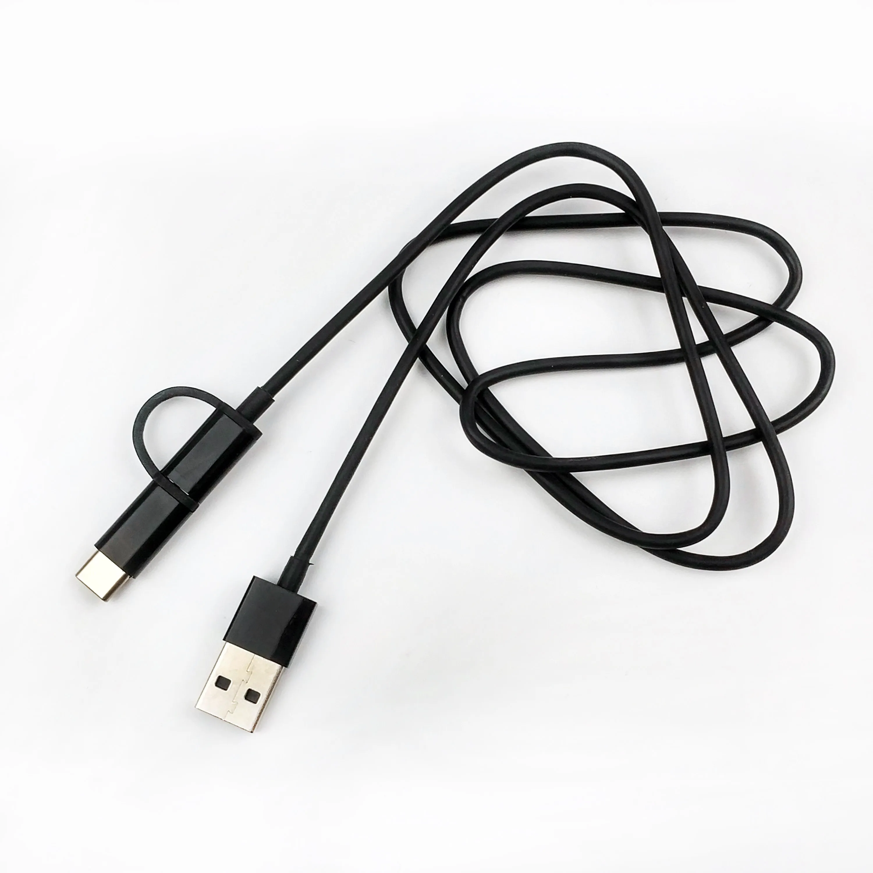 Xiao mi 2 в 1, зарядный кабель,, 100 см, быстрый, 2 А, micro usb type-c, кабель для зарядки и синхронизации данных для redmi 6, 7, 8, note 6, 7, 8, mi, 9T
