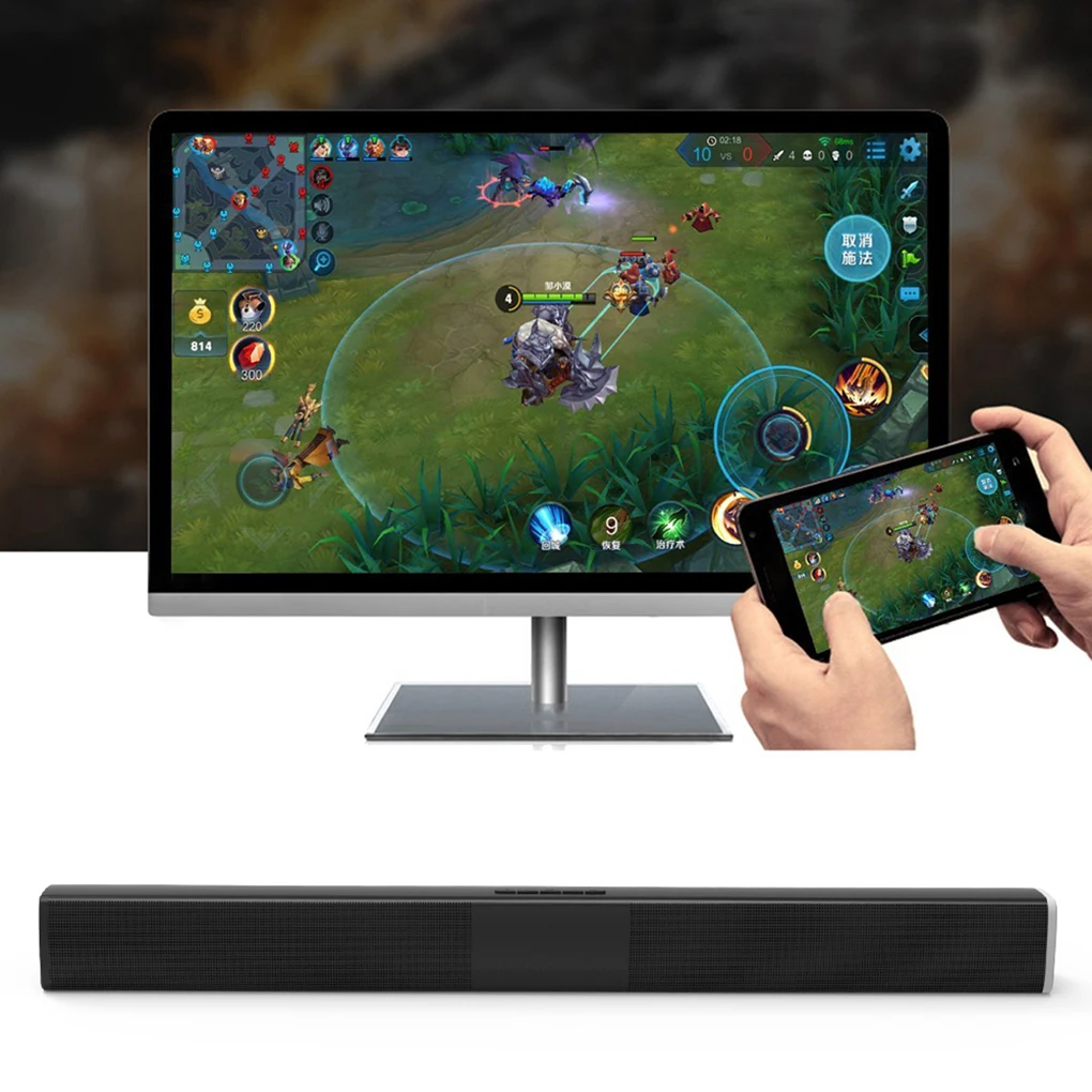 4.2 Bluetooth Sound Bar Wireless and Wired Audio