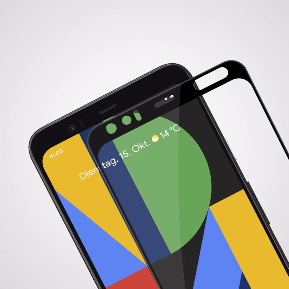 Для Google Pixel 4 CP+ PRO Полное покрытие закаленное стекло 9H 2.5D изогнутый экран протектор NILLKIN Удивительный нанометр для Pixel 4 XL