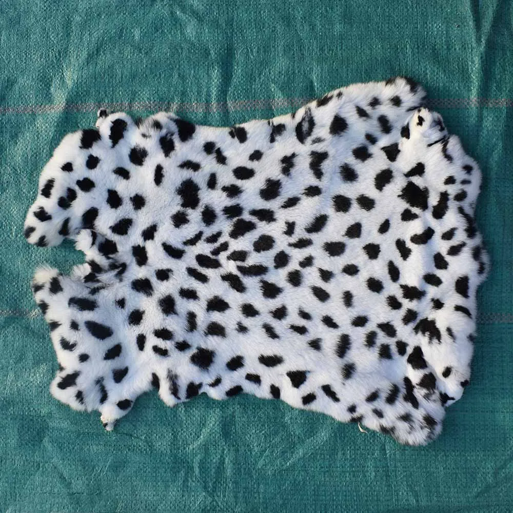 printed color 4 MS. Softex натуральная кожа кролика рекс уникальная форма Подушка на автомобиль подлокотник коробка натуральный мех коврик на автомобиль натуральный мех кролика рекс шкурка - Цвет: printed color 4