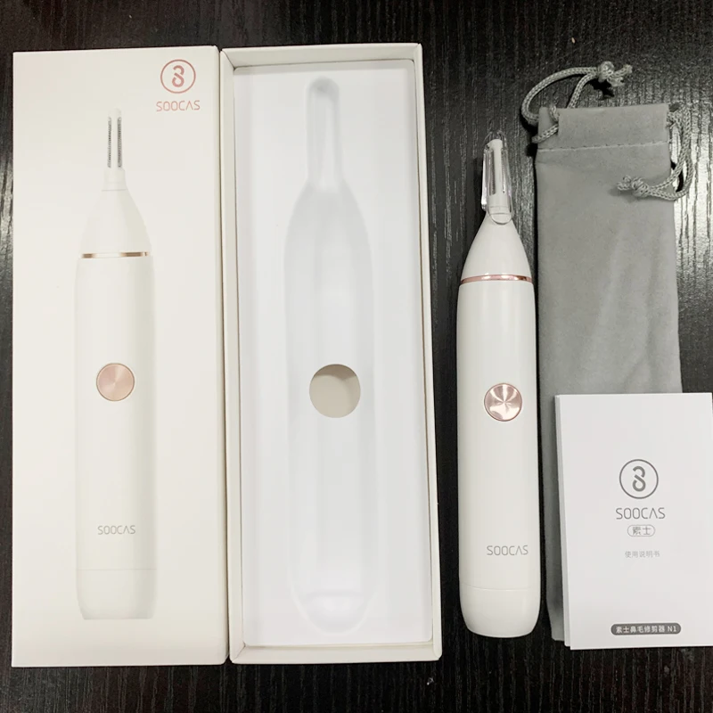 Электрический триммер для носа и бровей Xiaomi Mijia Soocas бритва мужчин волос на