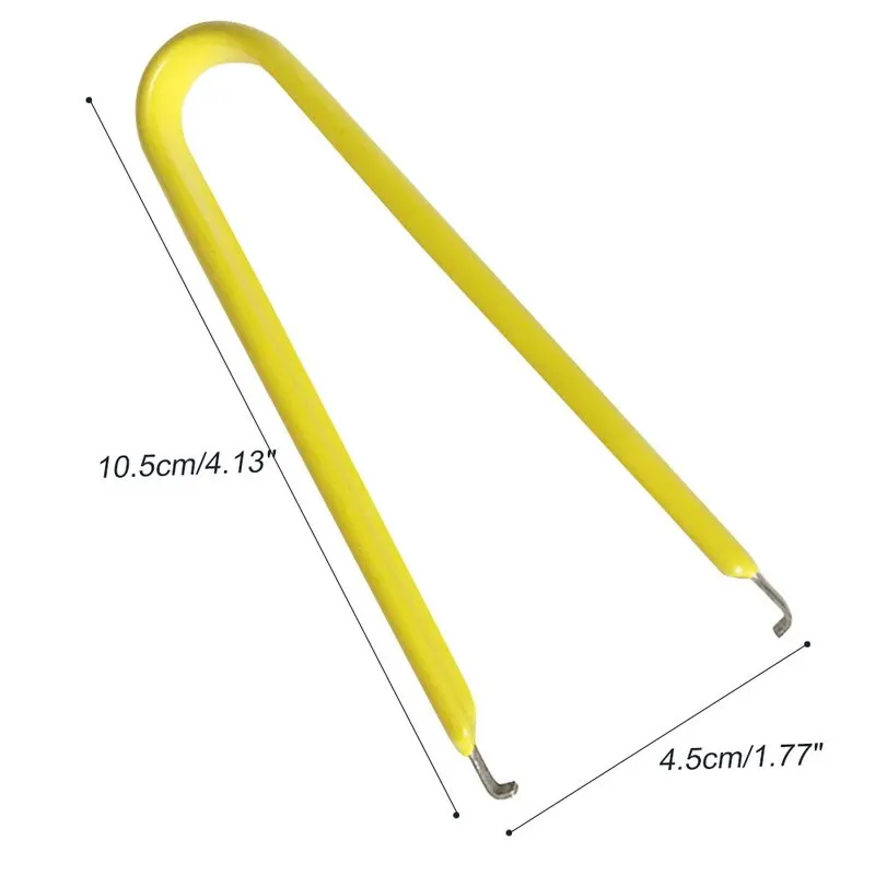 1 шт. профессиональный инструмент Экстрактор чипа Съемник u-образного типа чип экстрактор извлечение Съемник Тяговая машина зажим инструмент для ремонта - Цвет: Цвет: желтый