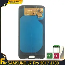 Высокое качество ЖК-дисплей для samsung Galaxy J7 Pro J730 J730F ЖК-дисплей сенсорный дигитайзер сборка Замена