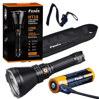 

Fenix HT18 strong light, 900m waterproof electric torch,21700/18650 battery, search and rescue outdoor detection lamp