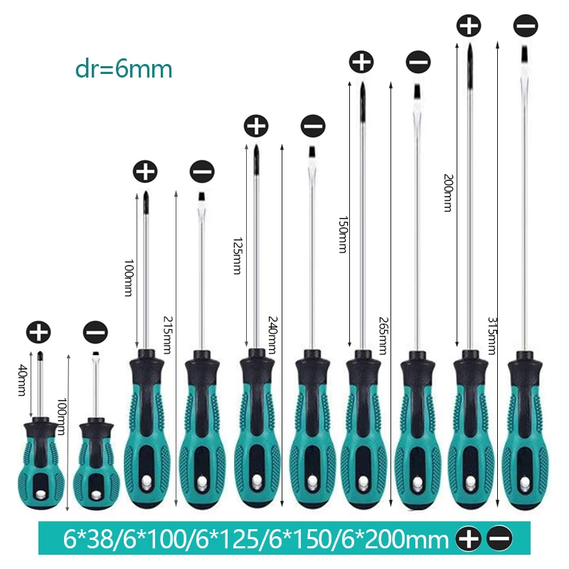 

1Set Chrome Vanadium Steel Torx Flat Screwdriver Set with Magnetic Bit Screw Driver Set Kit Electrician Insulated Hand Tool Set