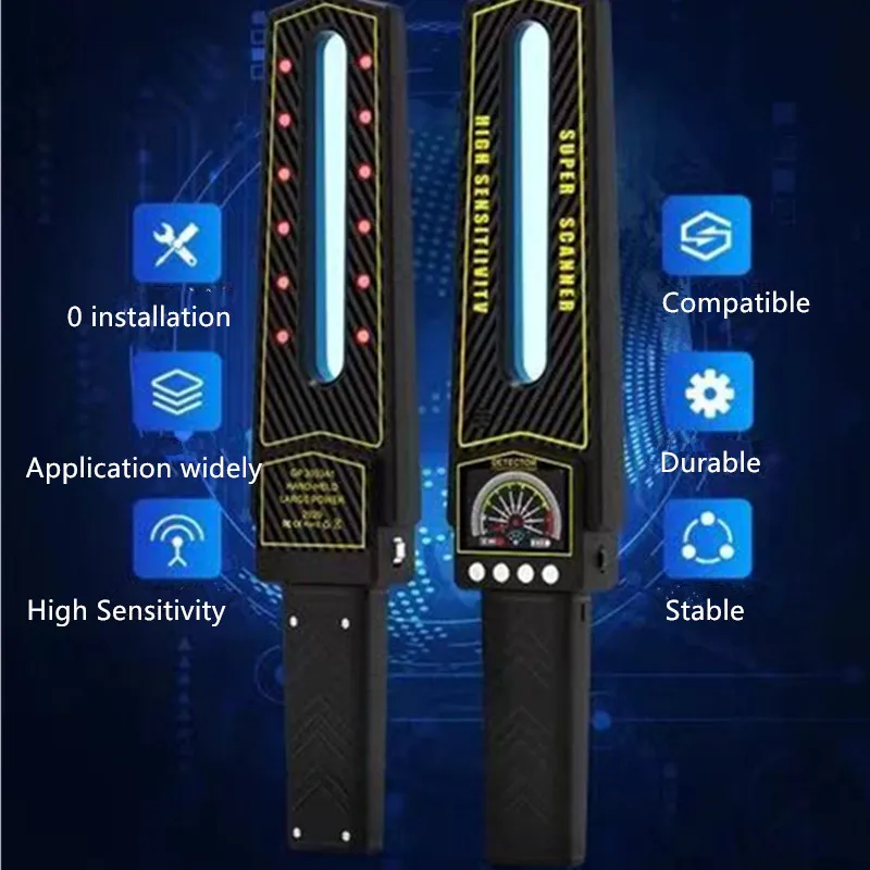 Full Range Scan Wireless Spy Camera GPS RF Bug AI Signal Detector Laser Hidden Cam Lens GSM Device Magnet Tracer Finder