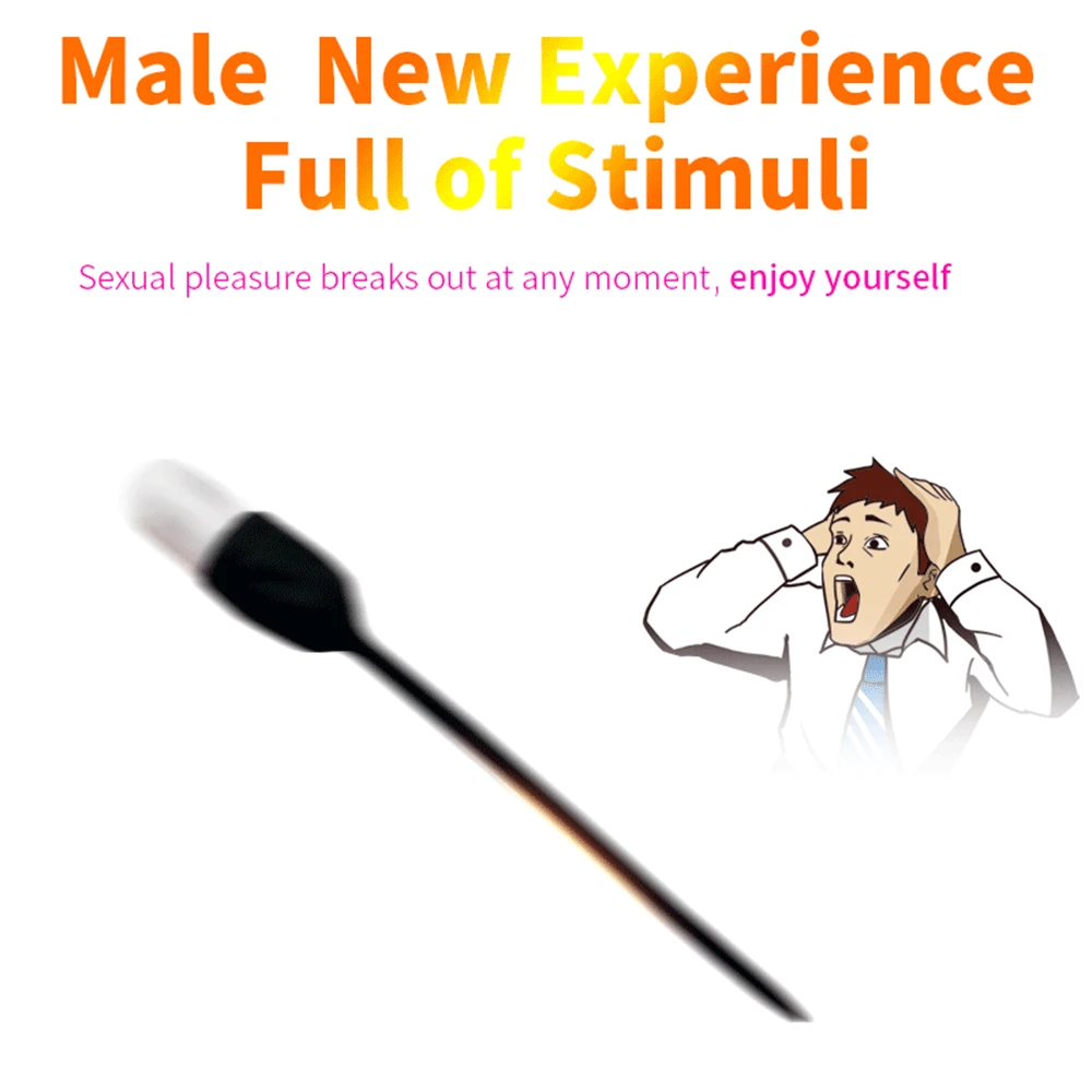 Urethral 7 Frequency Vibrator Catheter Plug Sex Toys for Men Vibrating Urethral Plug Insertion Urethra S_voghion.com