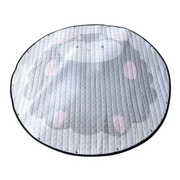

150*0.8 cm Hot Selling Round Home Decoration Storage Blanket Crawl Cushion Cotton Cartoon Children Game Toys New